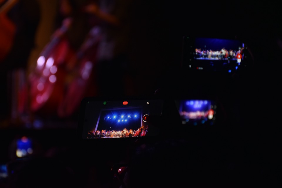 Cierre del concierto